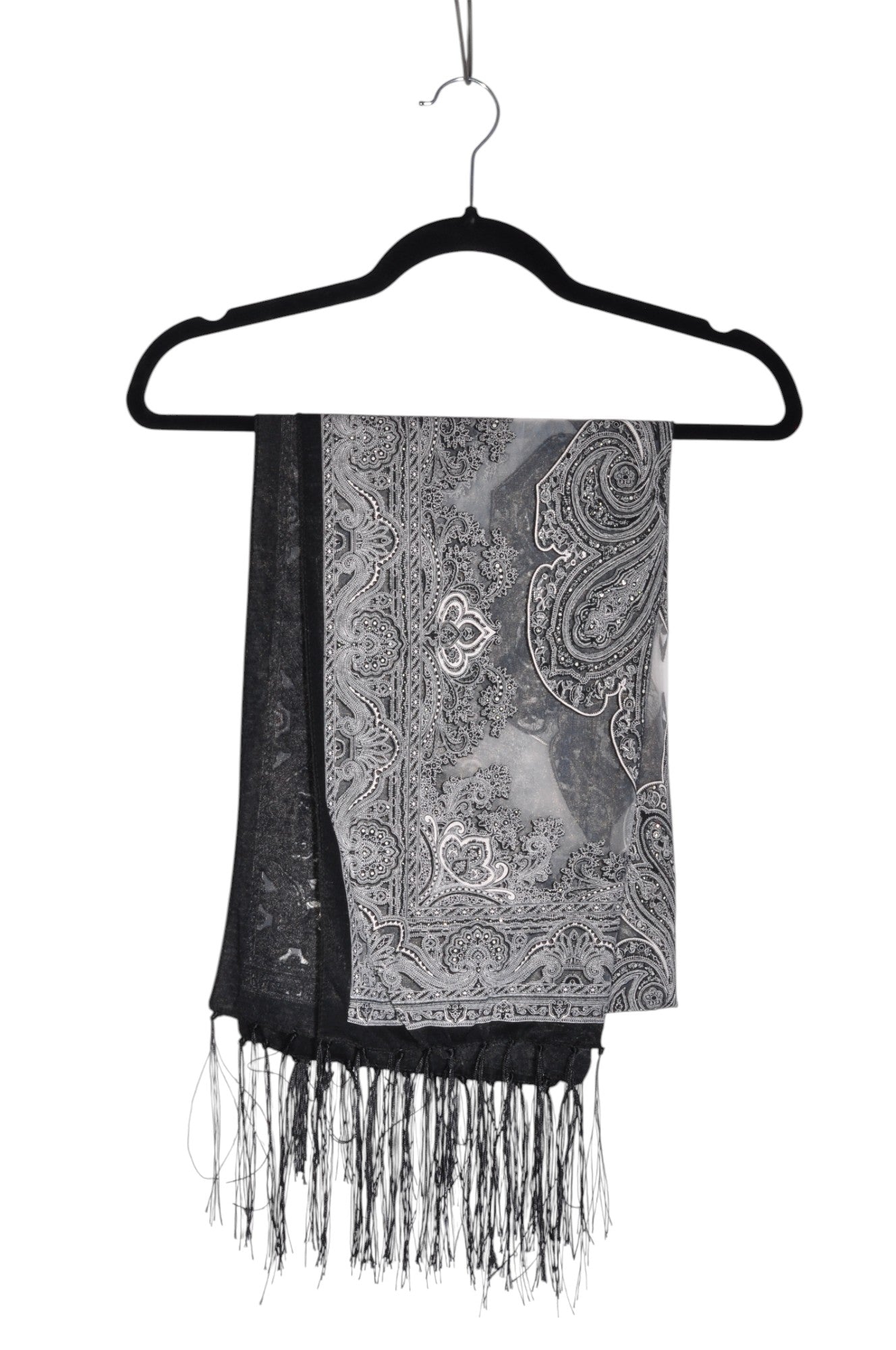 UNBRANDED Women Scarves Regular fit in Black - S - Velora