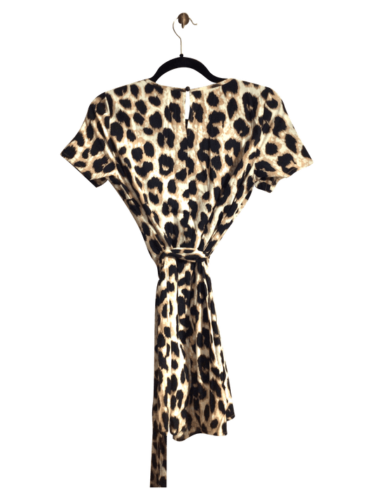 SHEIN Women Wrap Dresses Regular fit in Brown - XS - Velora