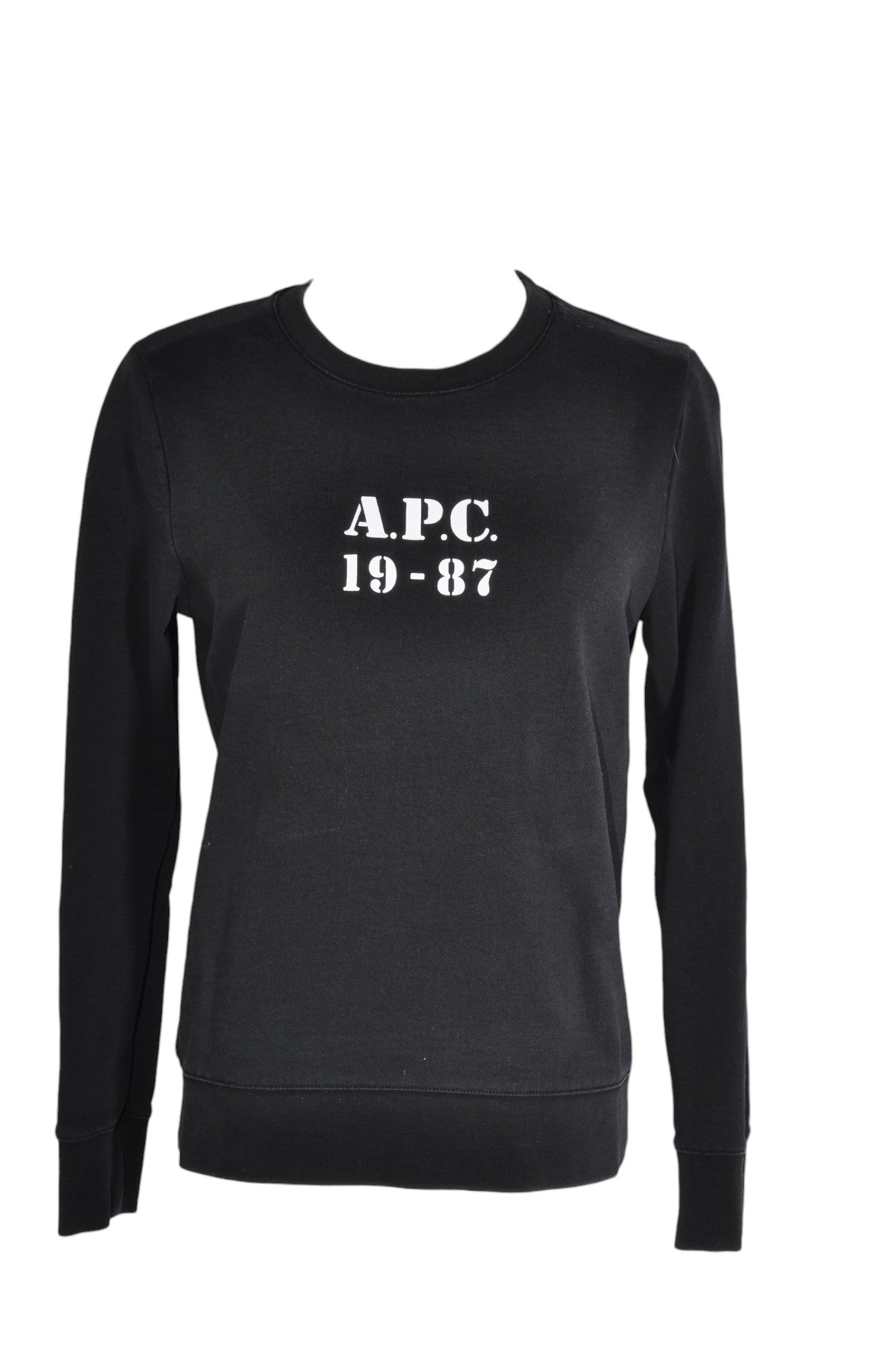 A.P.C. Women Sweatshirts Regular fit in Black - S - Velora