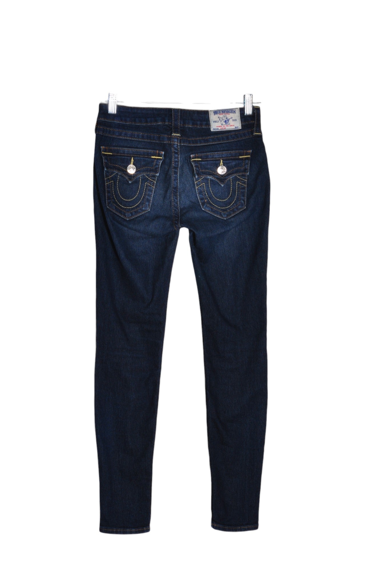TRUE RELIGION Women Straight-Legged Jeans Regular fit in Blue - 27 Koop