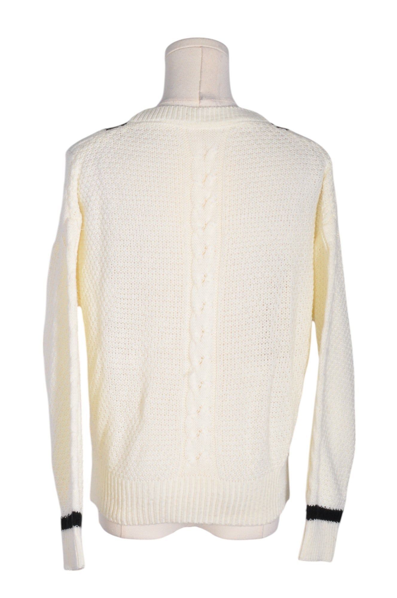 UNBRANDED Women Sweaters Regular fit in White - S - Velora