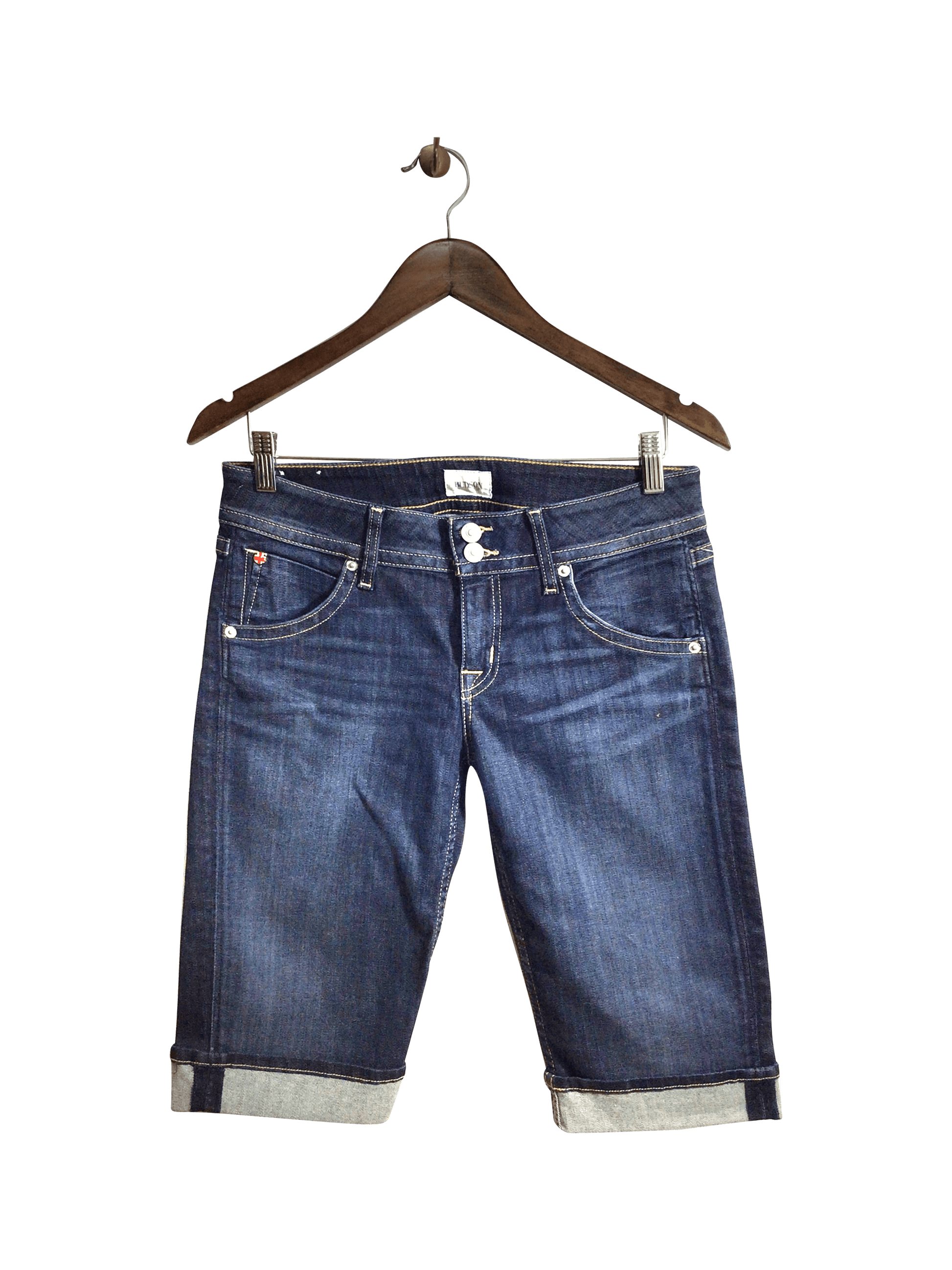 HUDSON Women Denim Shorts Regular fit in Blue - 28 - Velora