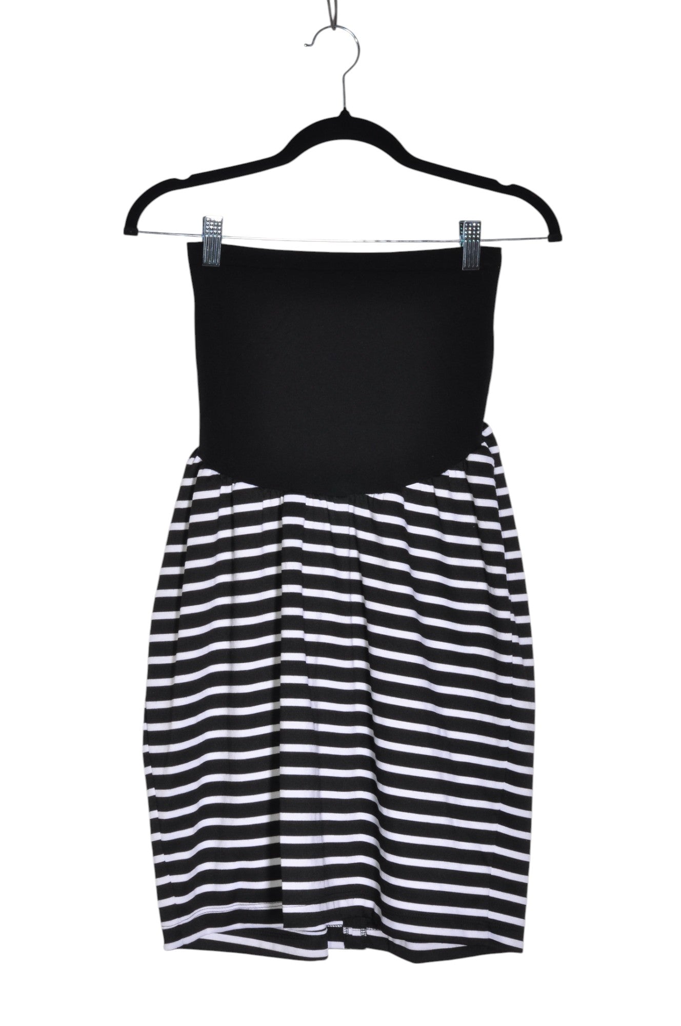 MOTHERHOOD Women Midi Dresses Regular fit in Black - XL - Velora