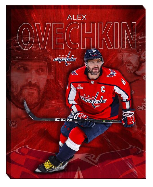 Alexander Ovechkin 16x20 Canvas Collage Capitals-V Frameworth Sports Marketing