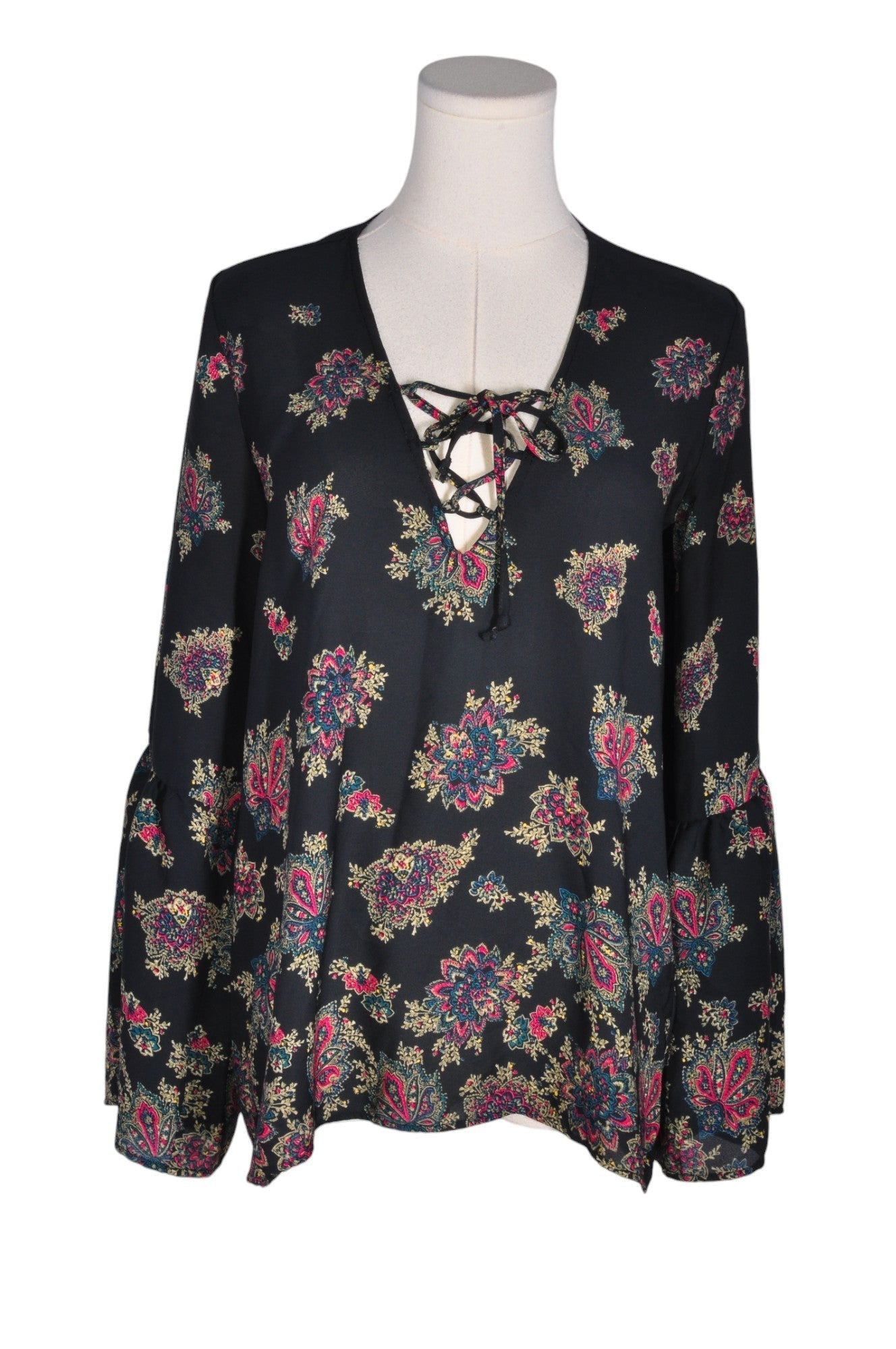 ABERCROMBIE & FITCH Women Blouses Regular fit in Black - S - Velora