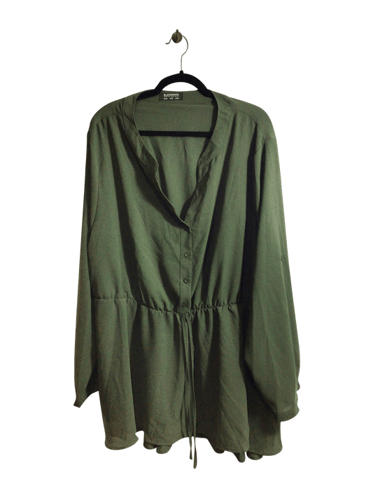 BLOOM CHIC Women Wrap Dresses Regular fit in Green - 26 - Velora