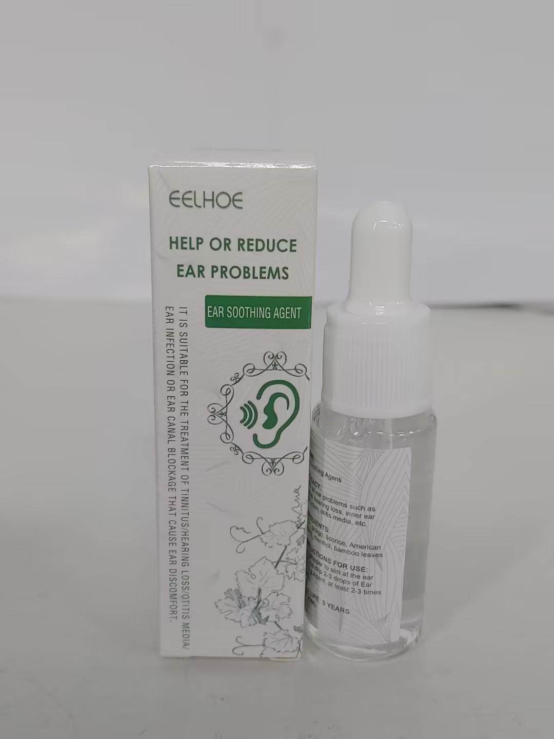 Erlebao Ear Soothing Health Care Ear Drops, Relieve Inner Ear Blockage And Tinnitus Discomfort - Velora