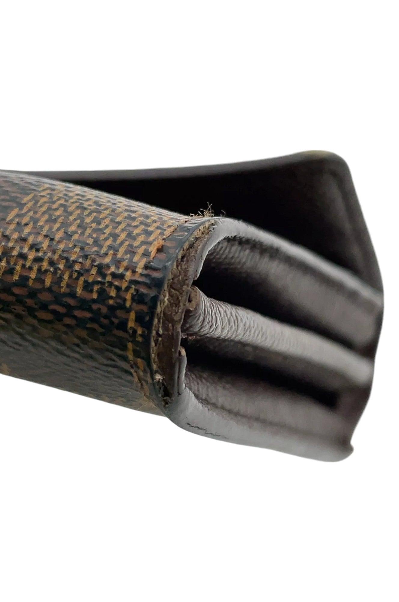 Louis vuitton Damier Ebene Pochette Porte Monnaie Carte - Velora