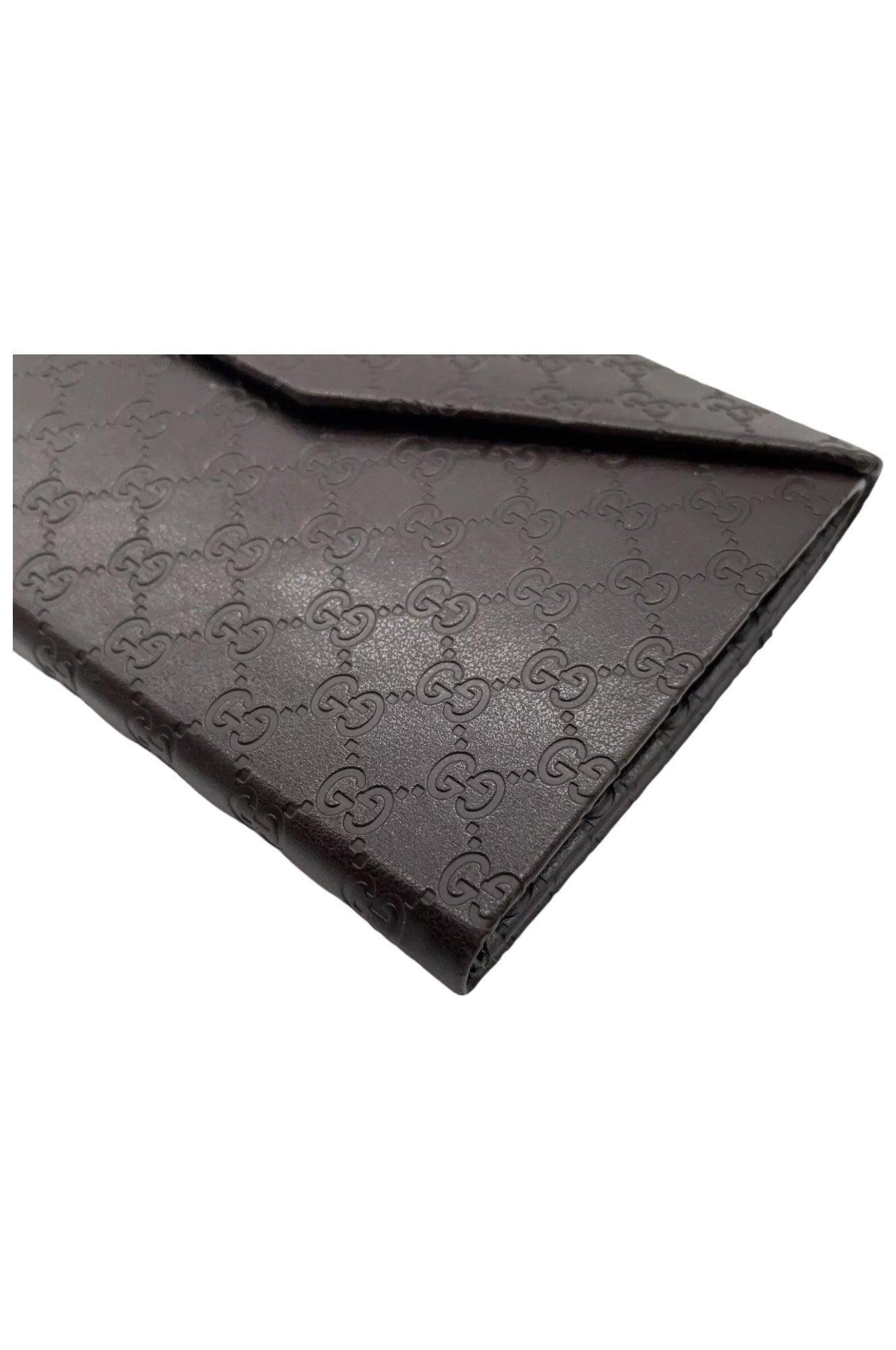 Gucci Micro GG Brown Glasses Case SK080071 - Velora