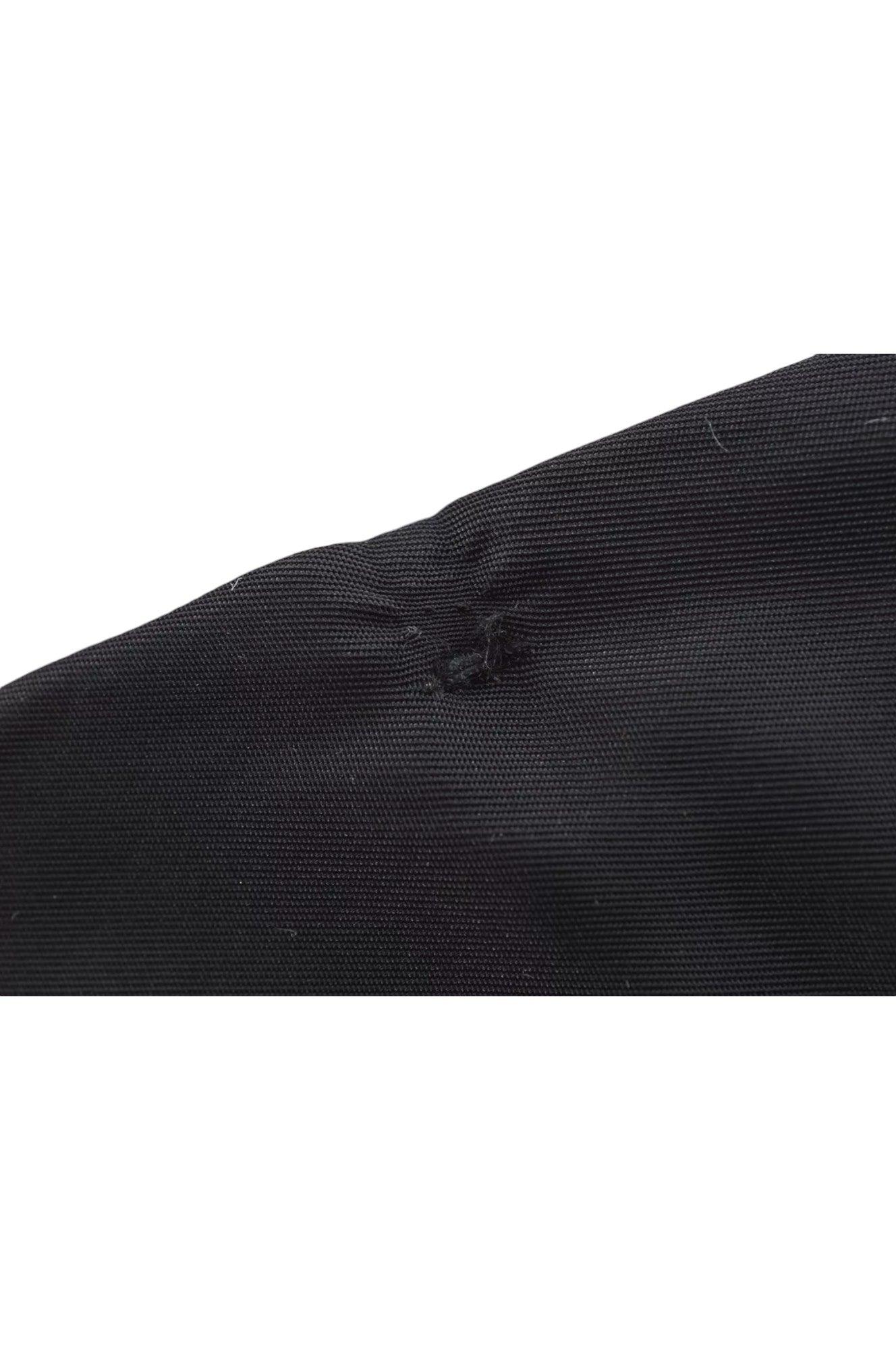 PRADA Vintage Nylon Tessuto Leather Shoulder Bag Purse Black 9107K - Velora