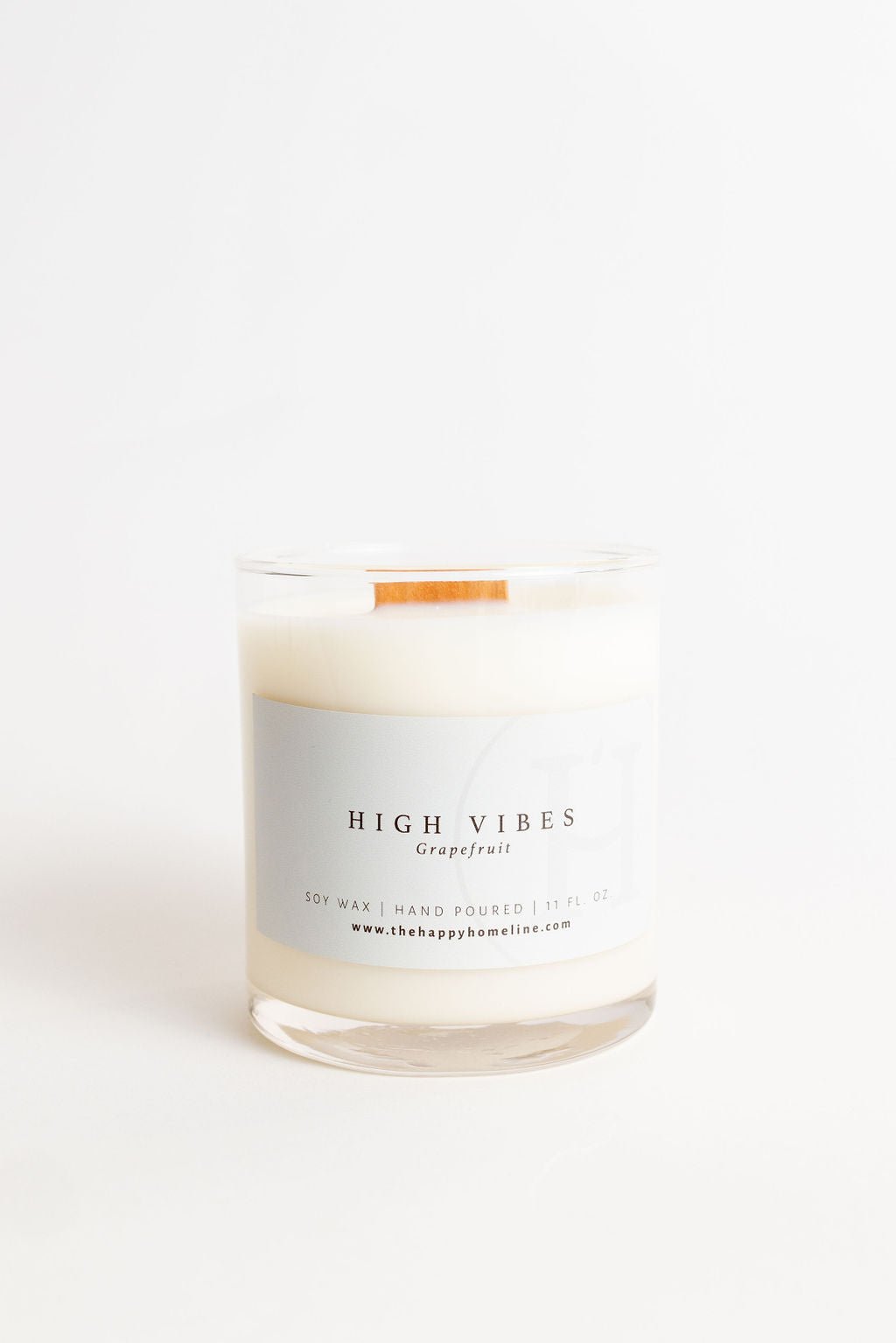 11 oz High Vibes Wood Wick Candle - Velora Luxury Fashion