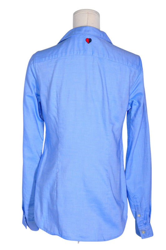 TOMMY HILFIGER Women Button Down Tops Regular fit in Blue - 6 - Velora