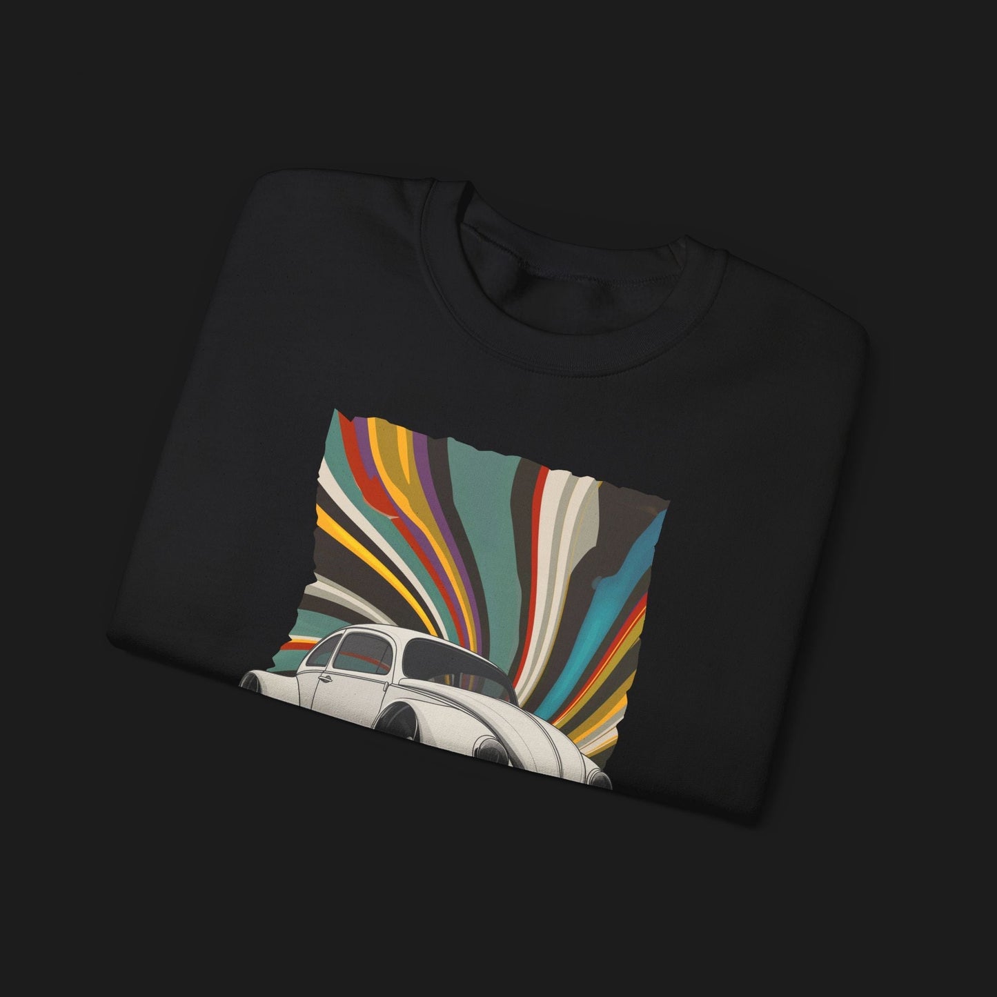 Vintage Goods Bug Automotive Graphic Crewneck | Mens & Womens (Unisex) Sweater - Velora
