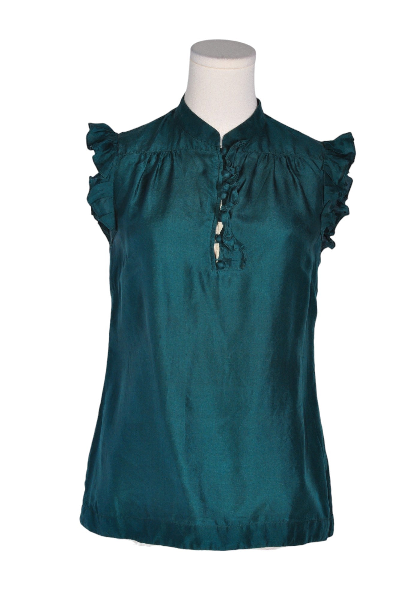 BANANA REPUBLIC Women Blouses Regular fit in Green - XS - Velora