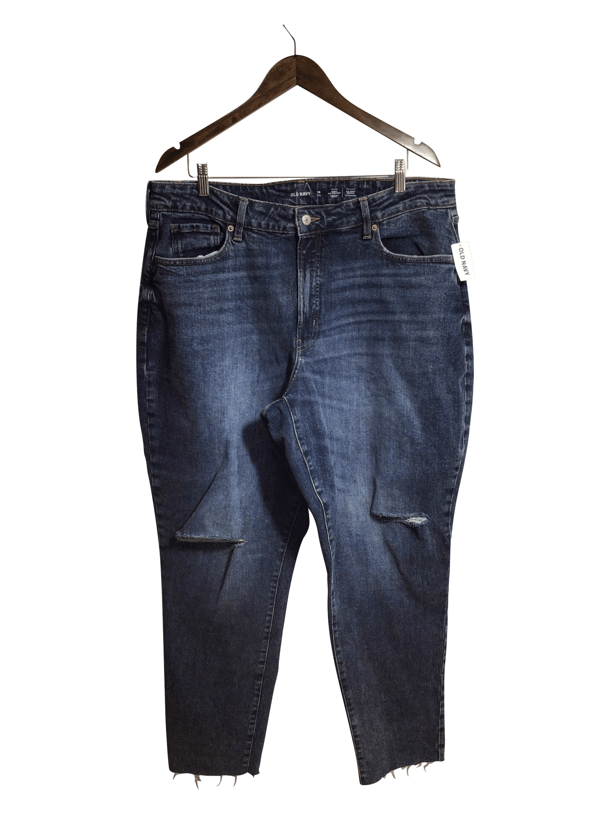 OLD NAVY Women Straight-Legged Jeans Regular fit in Blue - 18 Koop