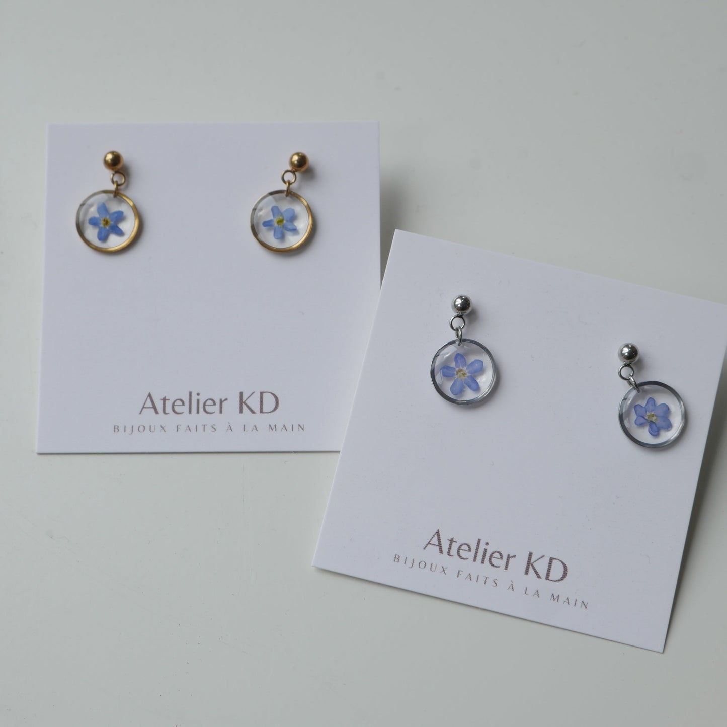 Boucles d’oreilles Mia - petit ronds (12 mm) - Velora