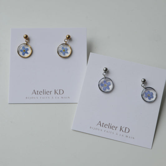 Boucles d’oreilles Mia - petit ronds (12 mm) - Velora