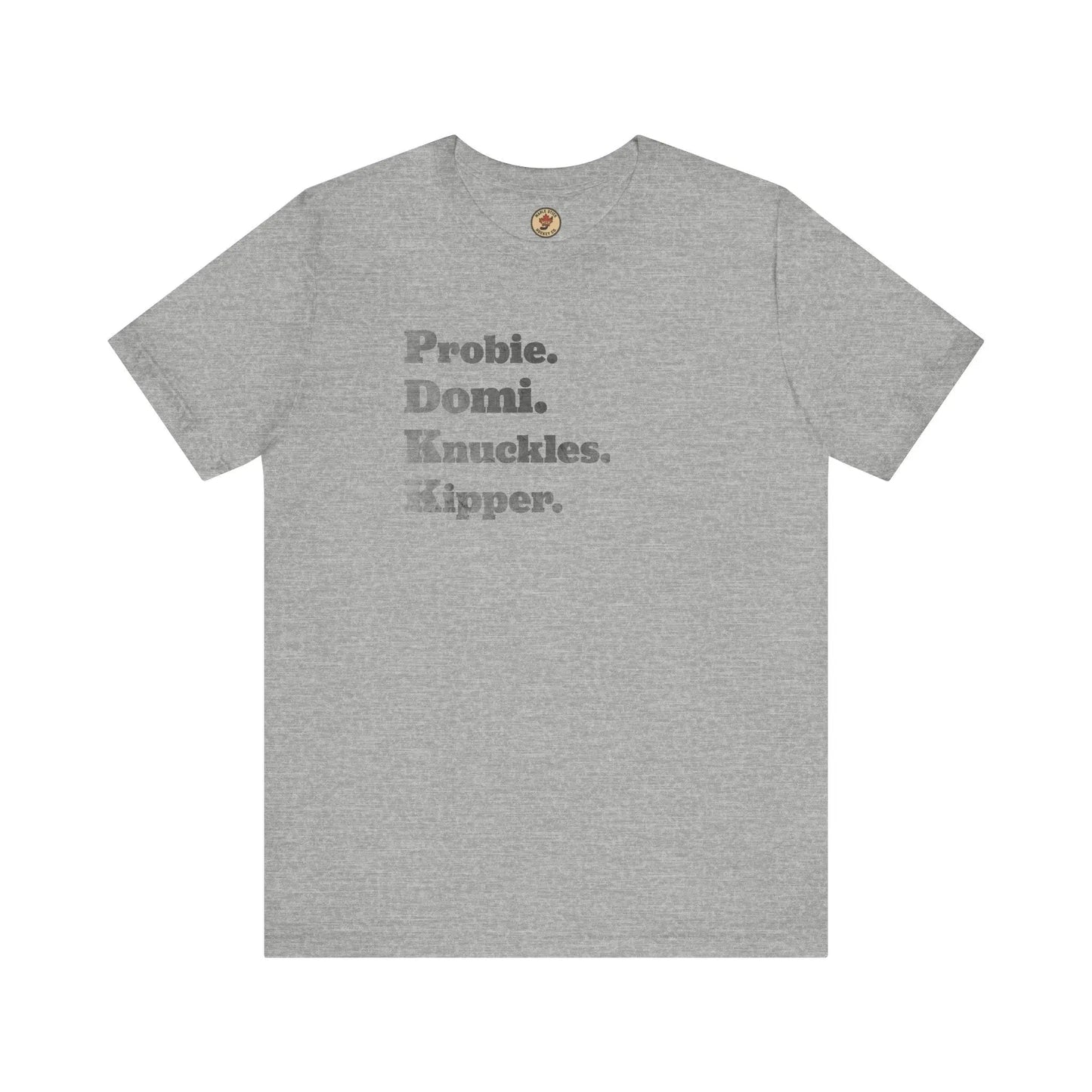 Probie Domi Knuckles Kipper T-Shirt - NHL Hockey Fighters - Maple Stick Hockey Co. - True Fan Maple Stick Hockey Co.