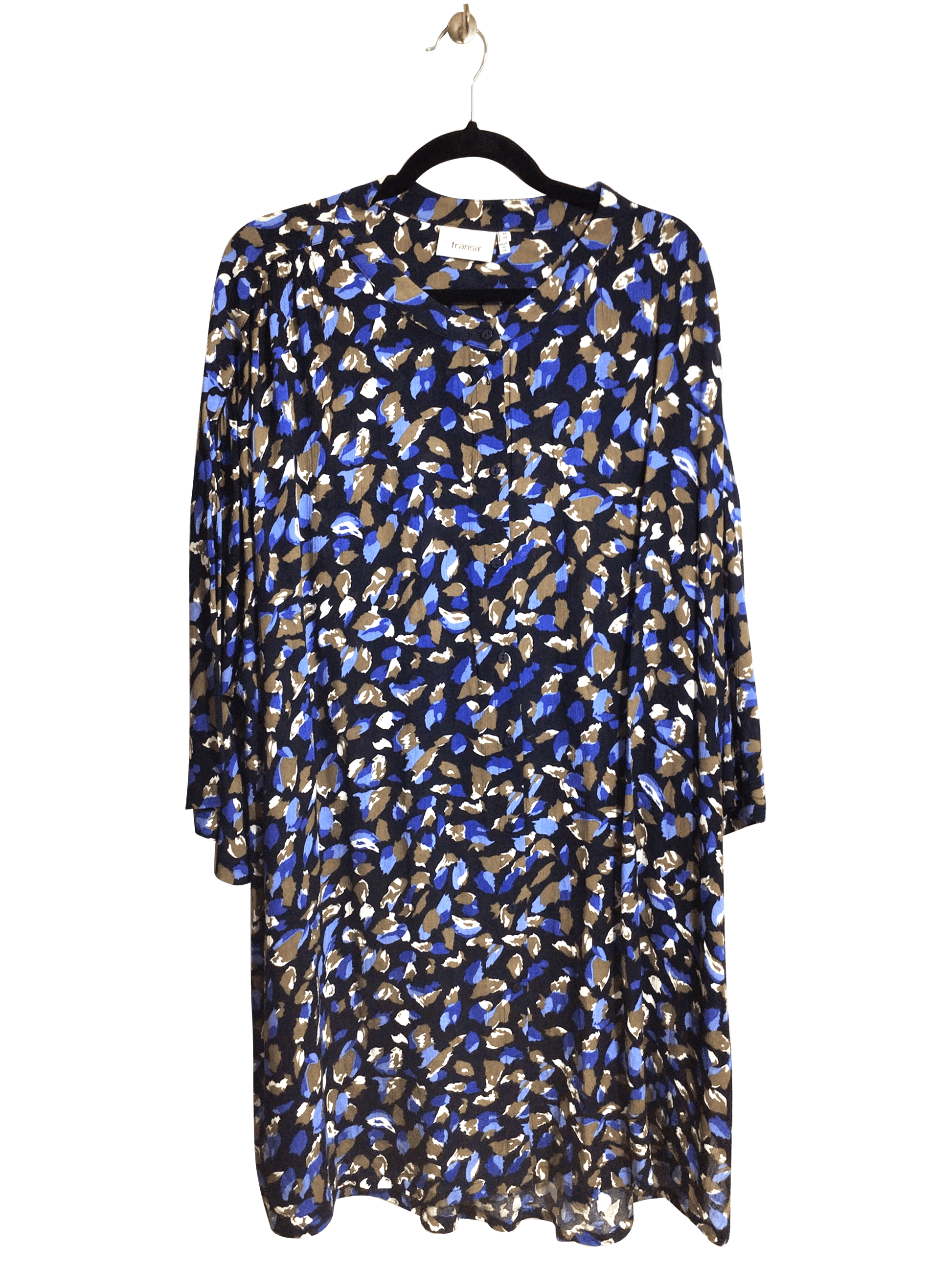 FRANSA Women Midi Dresses Regular fit in Blue - 46 - Velora