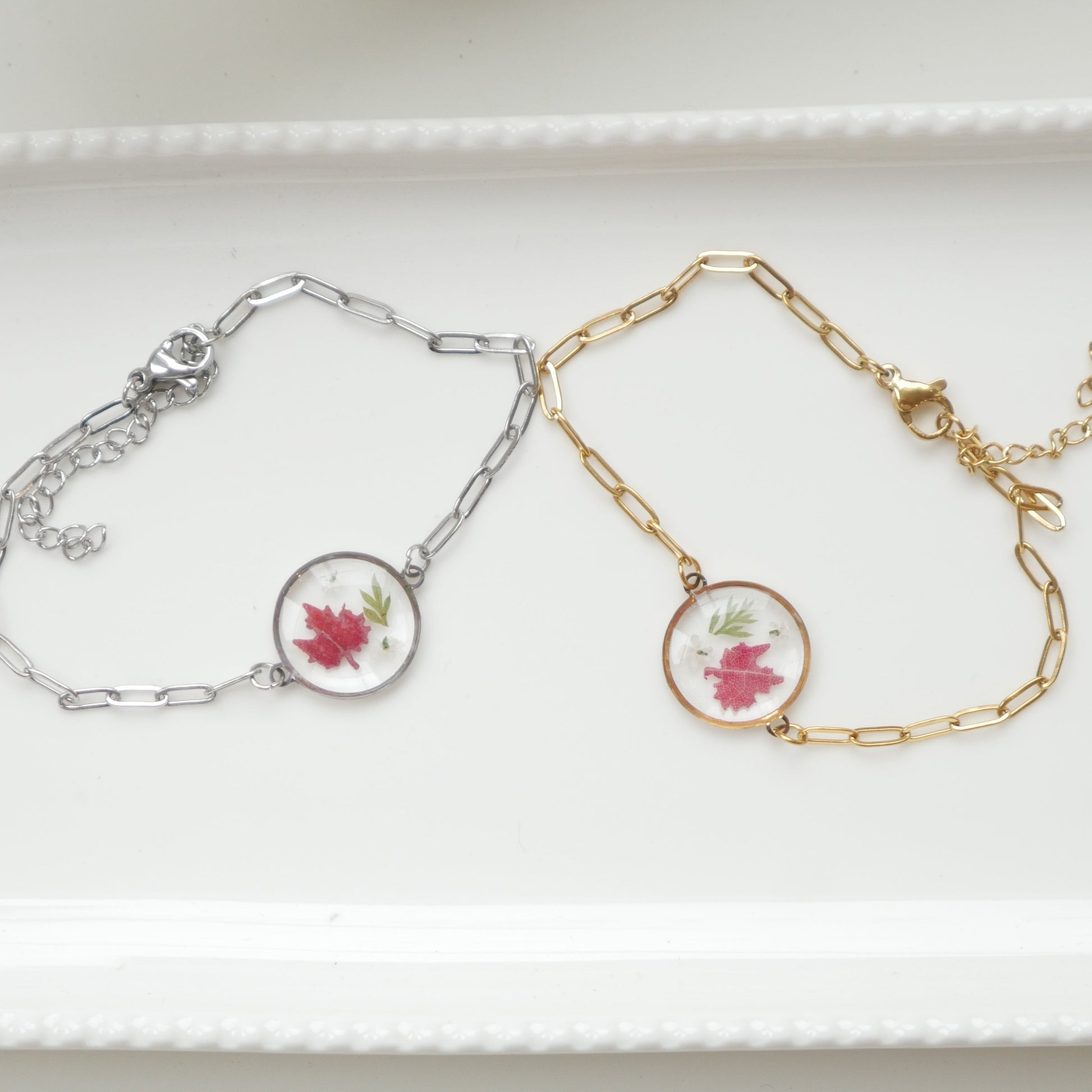 Bracelet Fôret boréale - rond - Velora