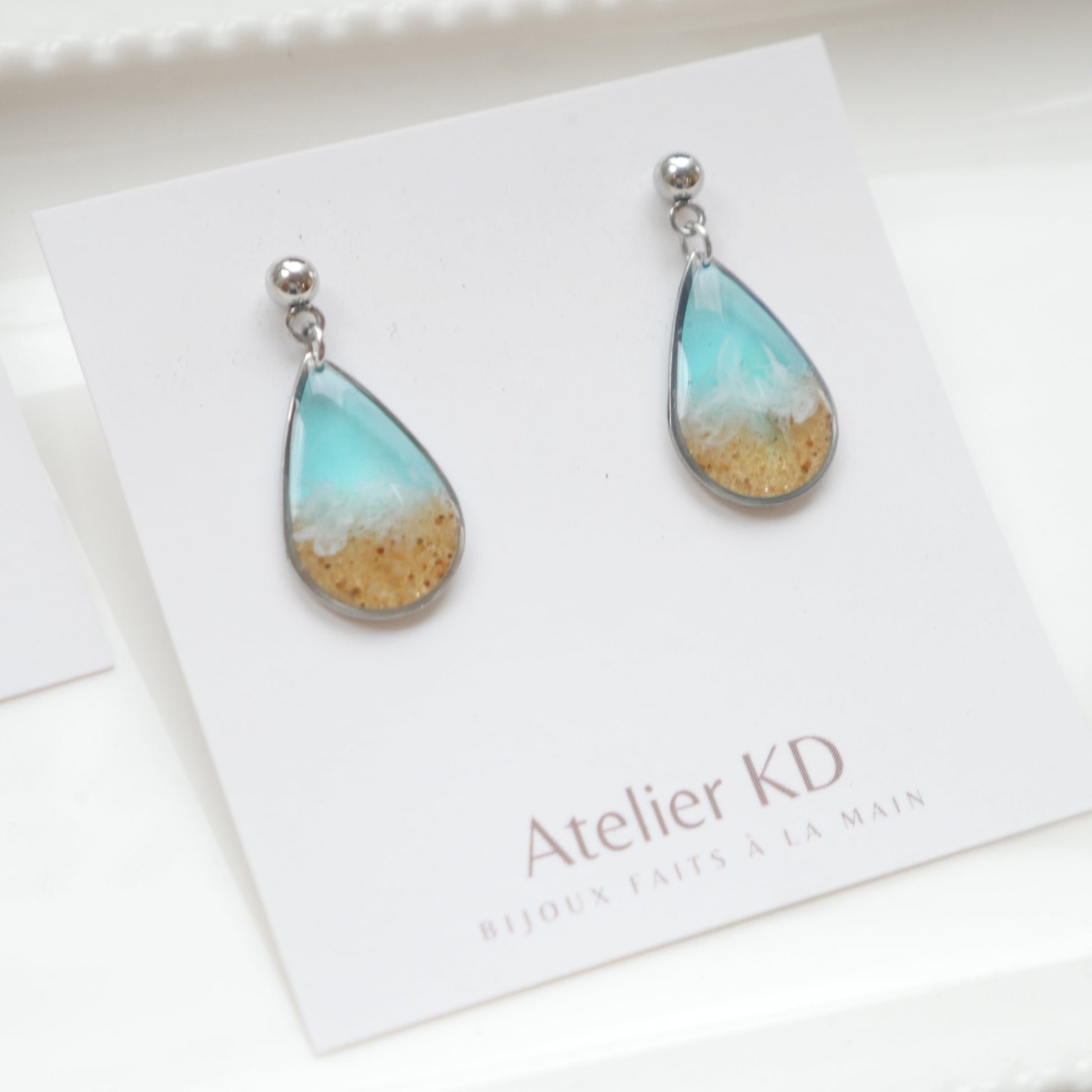 Boucles d'oreilles Tulum- goute - Velora