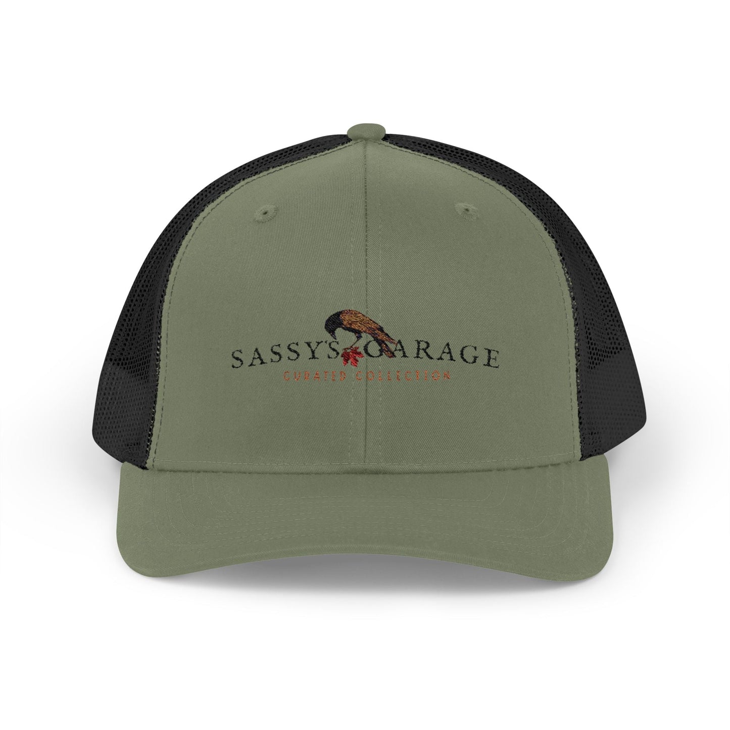 Sassy's Garage Snapback Trucker Cap | Casual Style Hat for Everyday Wear, Outdoor Adventures, Fun Fashion Statement - Velora