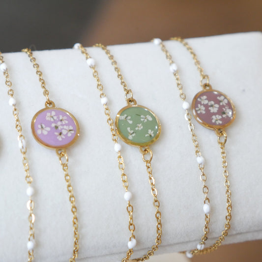 Bracelet double - rond 12mm - Edition spéciale automne 2025 - Velora