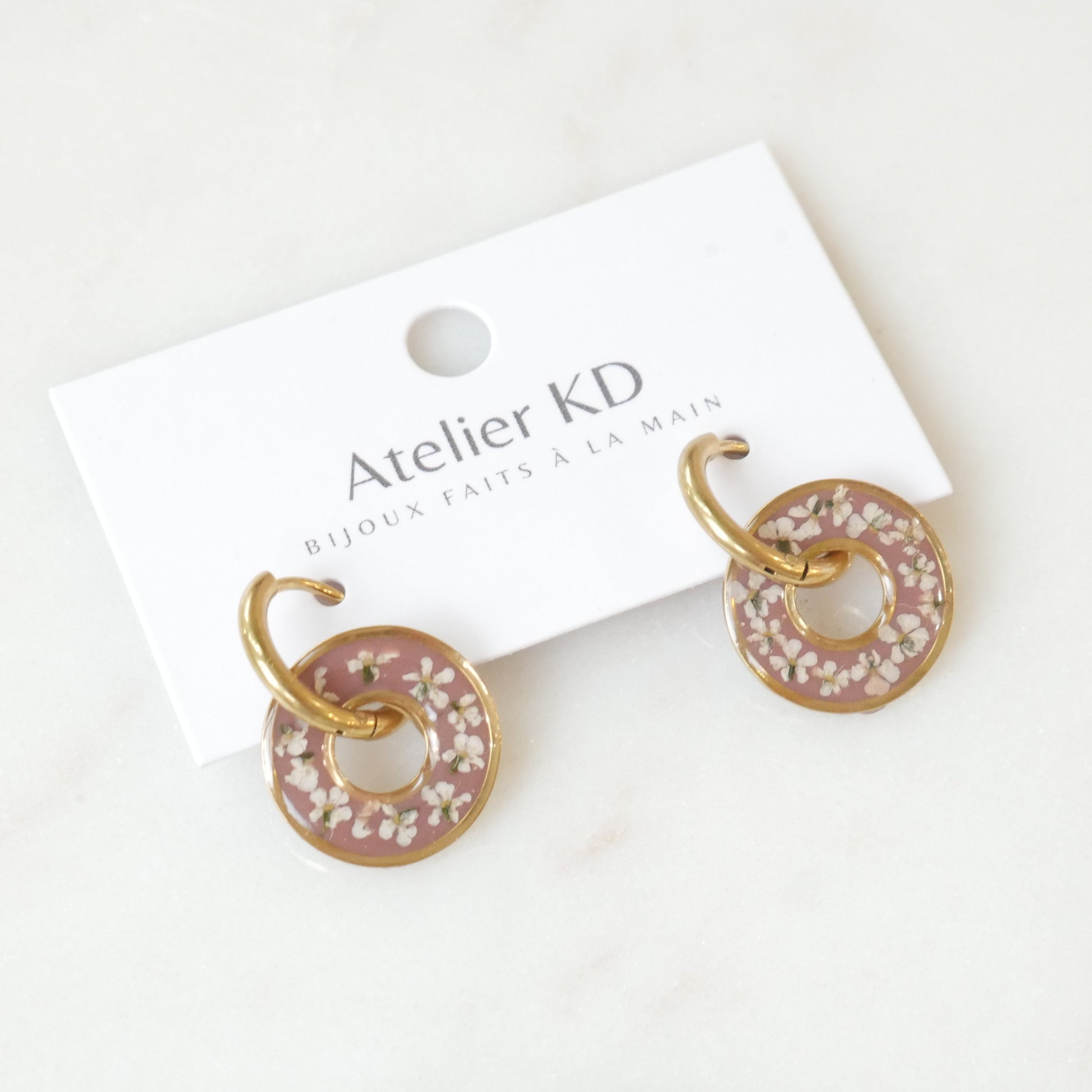 Boucles d'oreilles Dona (petit 16mm) - Edition spéciale automne 2025 - Velora