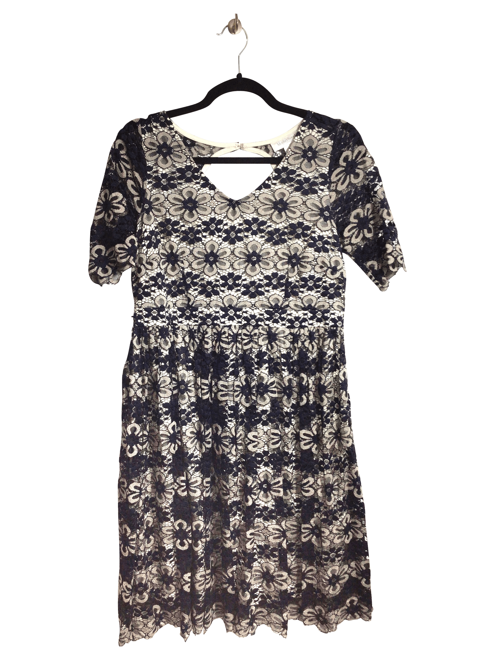 MOTHERHOOD Women Midi Dresses Regular fit in Blue - M - Velora