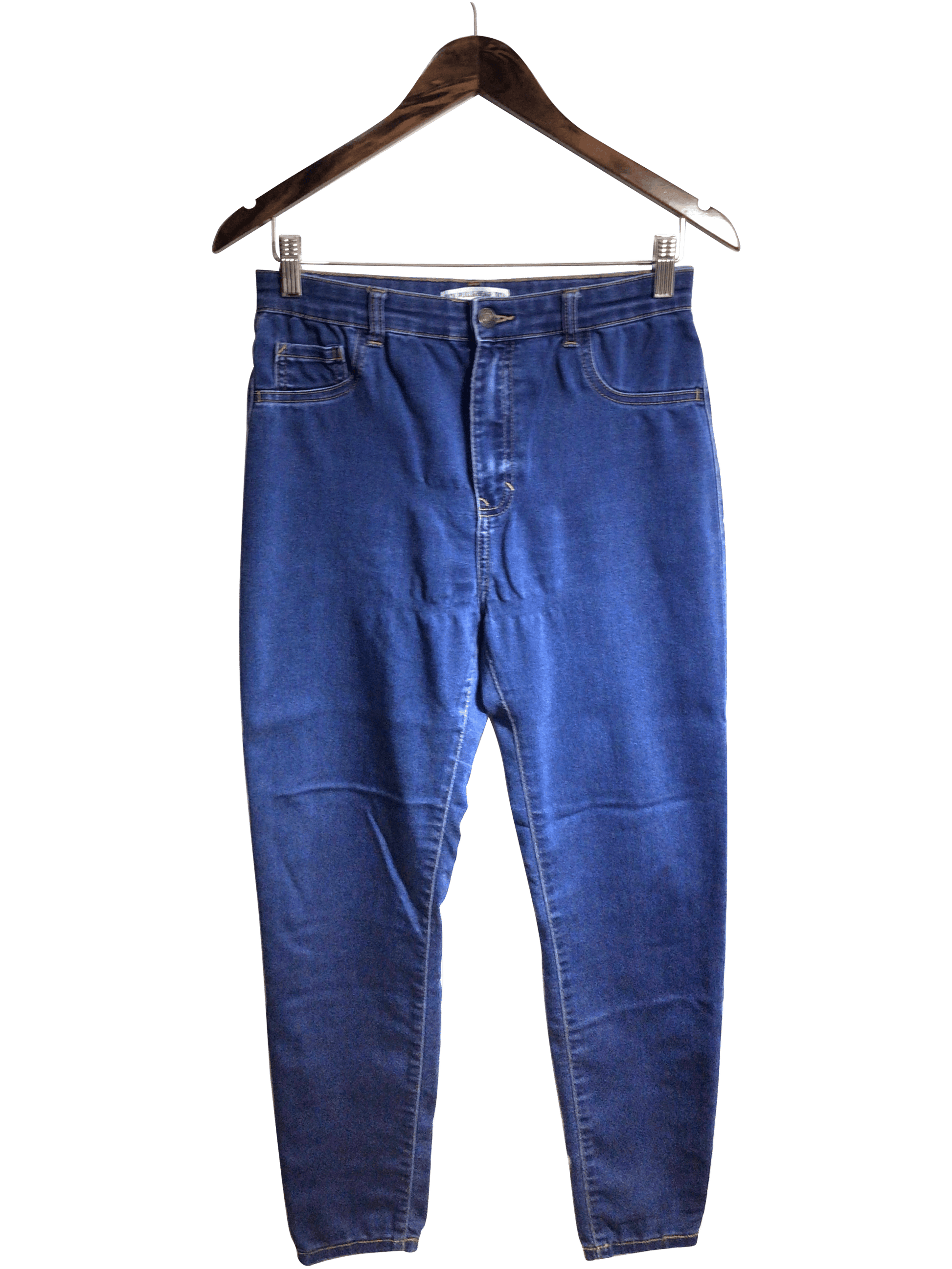 PULL & BEAR Women Straight-Legged Jeans Regular fit in Blue - 40 - Velora
