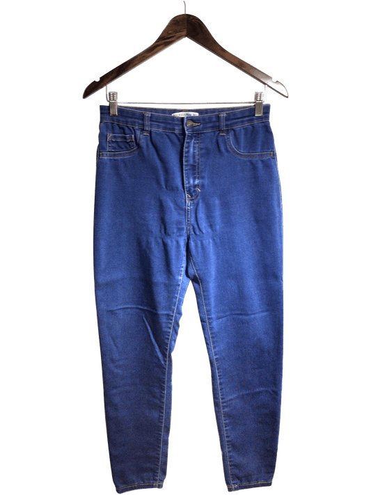 PULL & BEAR Women Straight-Legged Jeans Regular fit in Blue - 40 - Velora