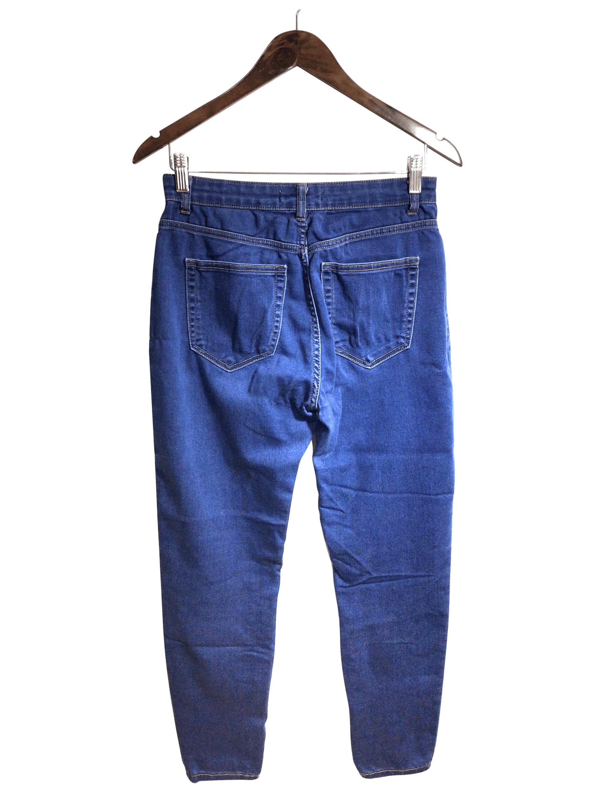 PULL & BEAR Women Straight-Legged Jeans Regular fit in Blue - 40 - Velora