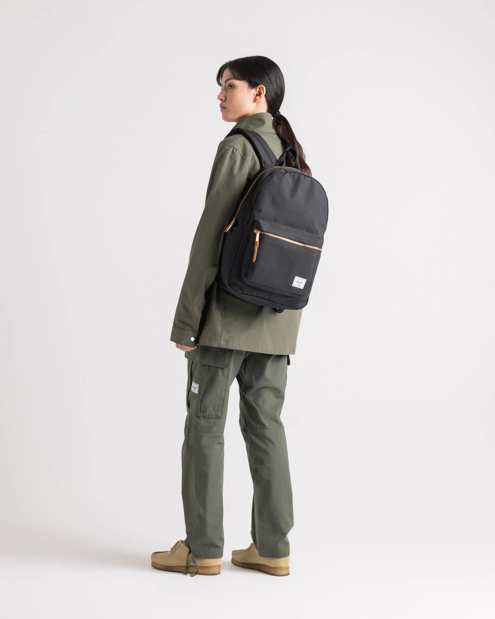 Settlement Backpack Black - 23L - Velora