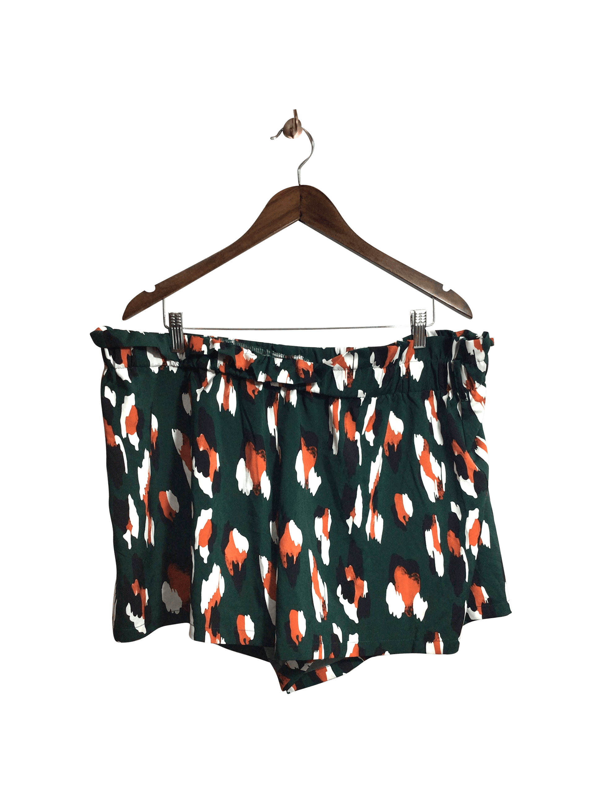 SHEIN Women Classic Shorts Regular fit in Green - 4XL - Velora