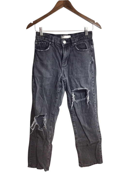 GARAGE Women Straight-Legged Jeans Regular fit in Black - 24 - Velora