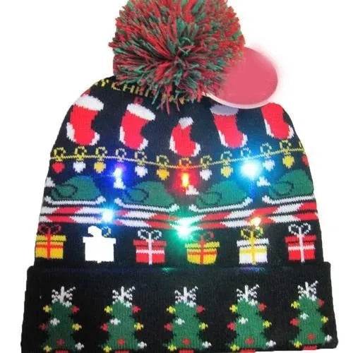 LED Light Christmas  Beanies