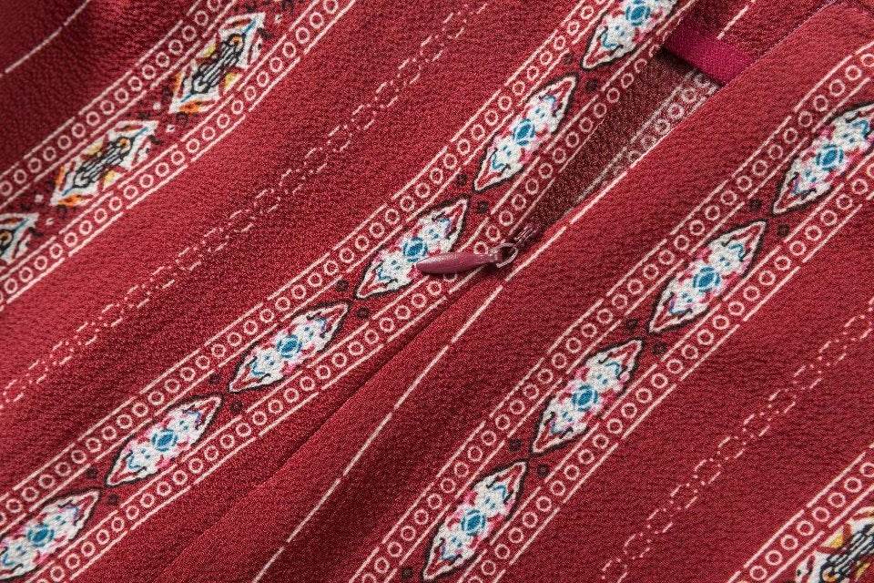 Casual Women High waist Wide leg Printed Split Palazzo Trouser - Velora