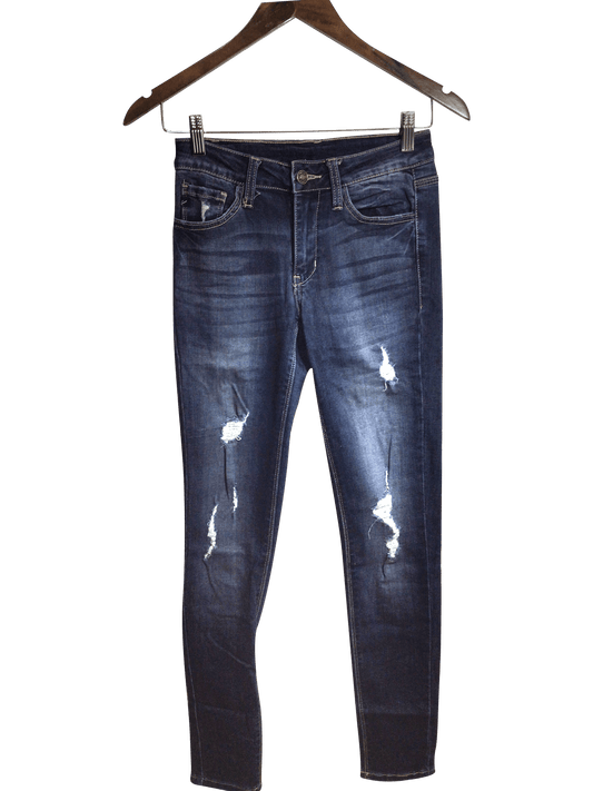 UNBRANDED Women Straight-Legged Jeans Regular fit in Blue - 24 - Velora