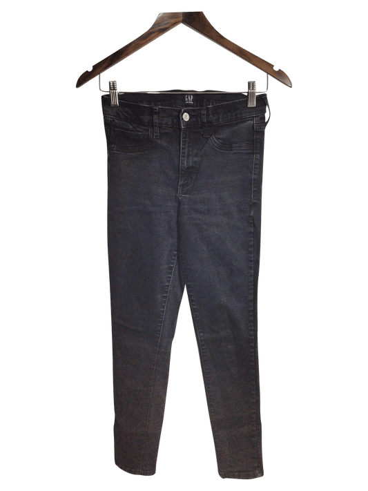 GAP Women Straight-Legged Jeans Regular fit in Black - 28 - Velora