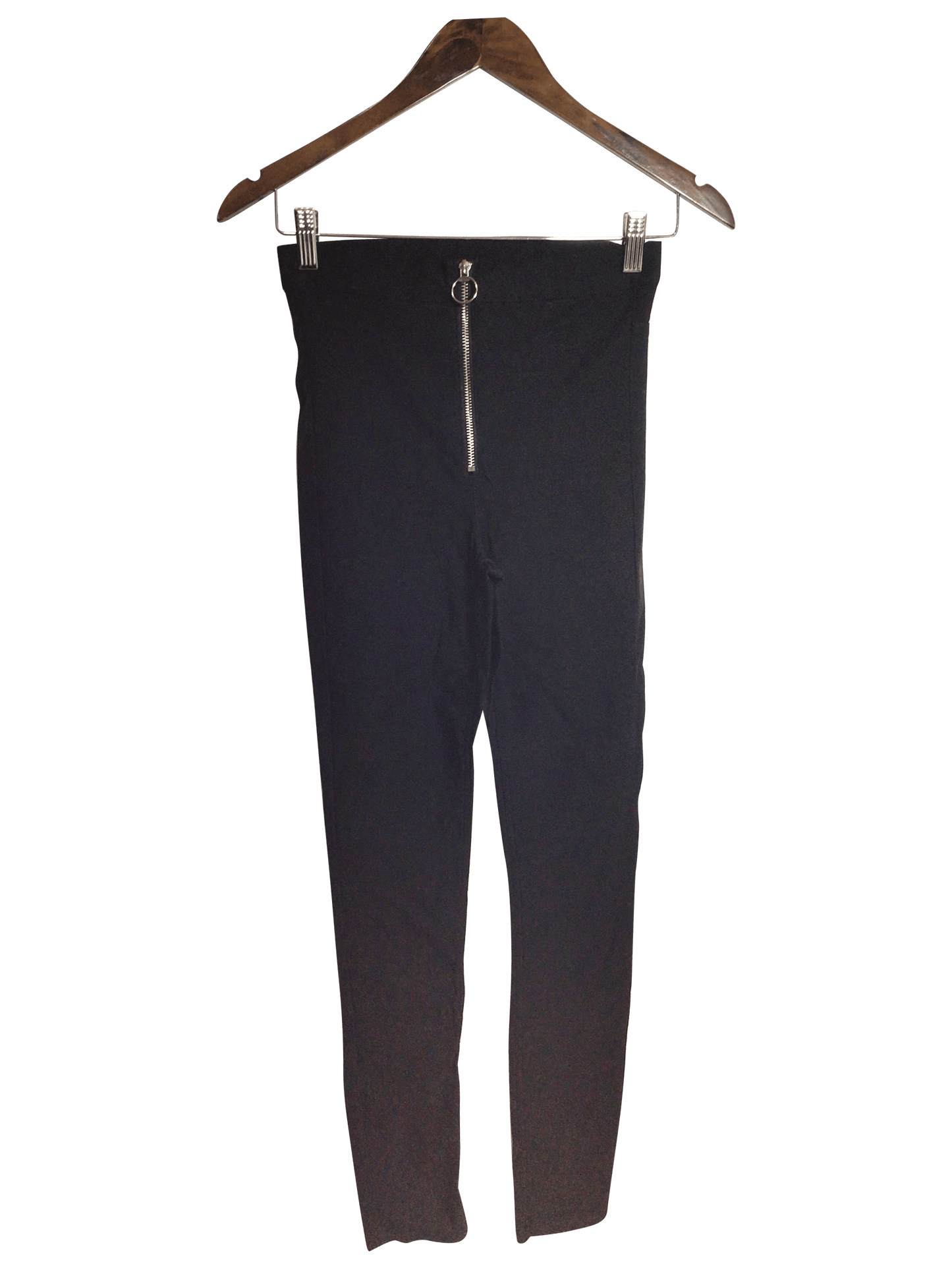 H&M Women Work Pants Regular fit in Black - 8 - Velora