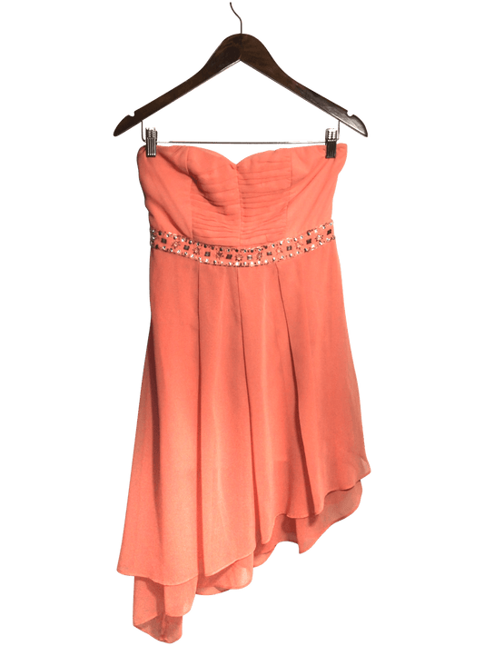 ECLIPSE Women High Low Dresses Regular fit in Orange - S - Velora