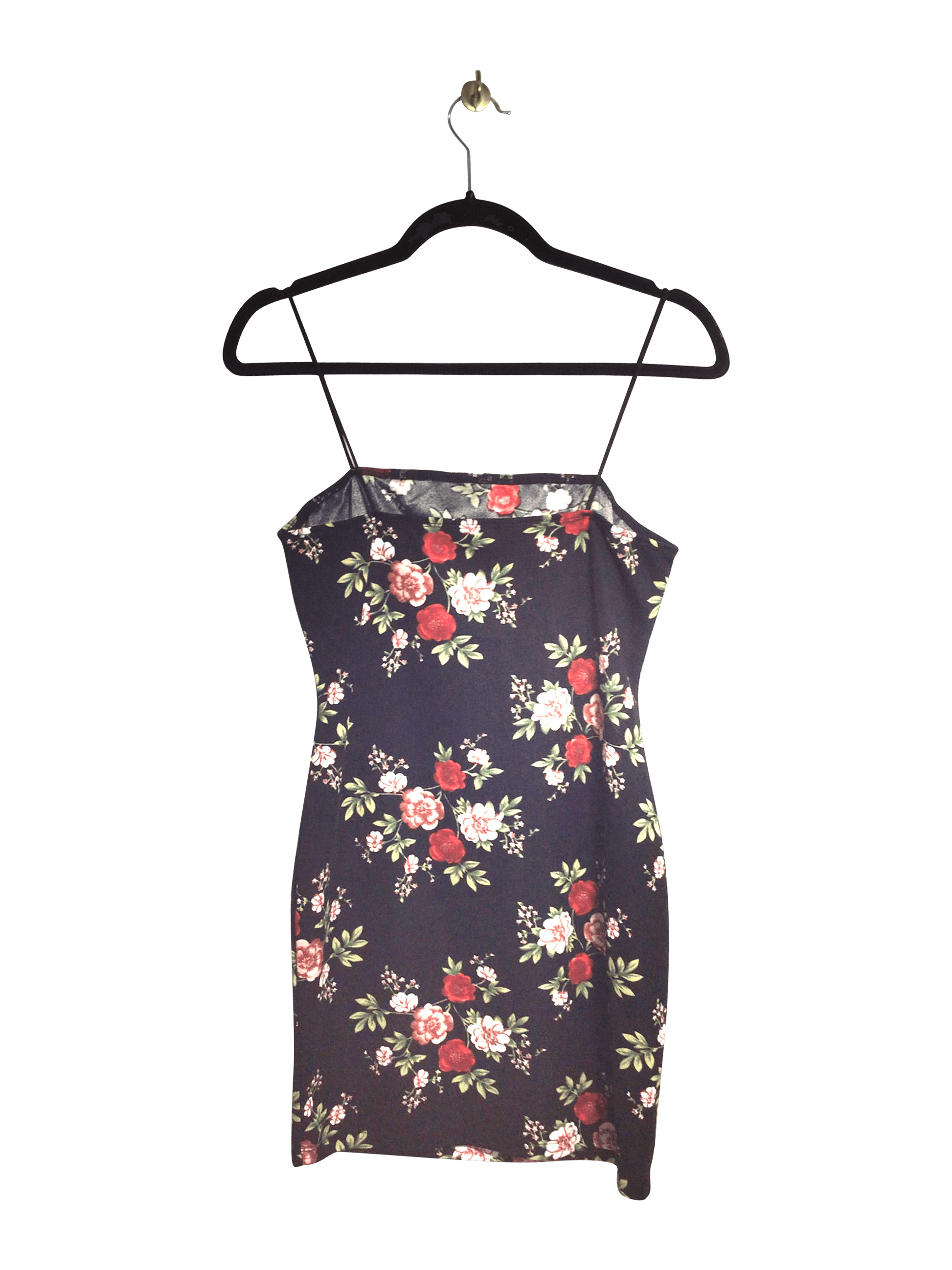 SHEIN Women Sheath Dresses Regular fit in Black - M - Velora