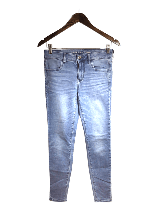 AMERICAN EAGLE Women Straight-Legged Jeans Regular fit in Blue - 4 - Velora