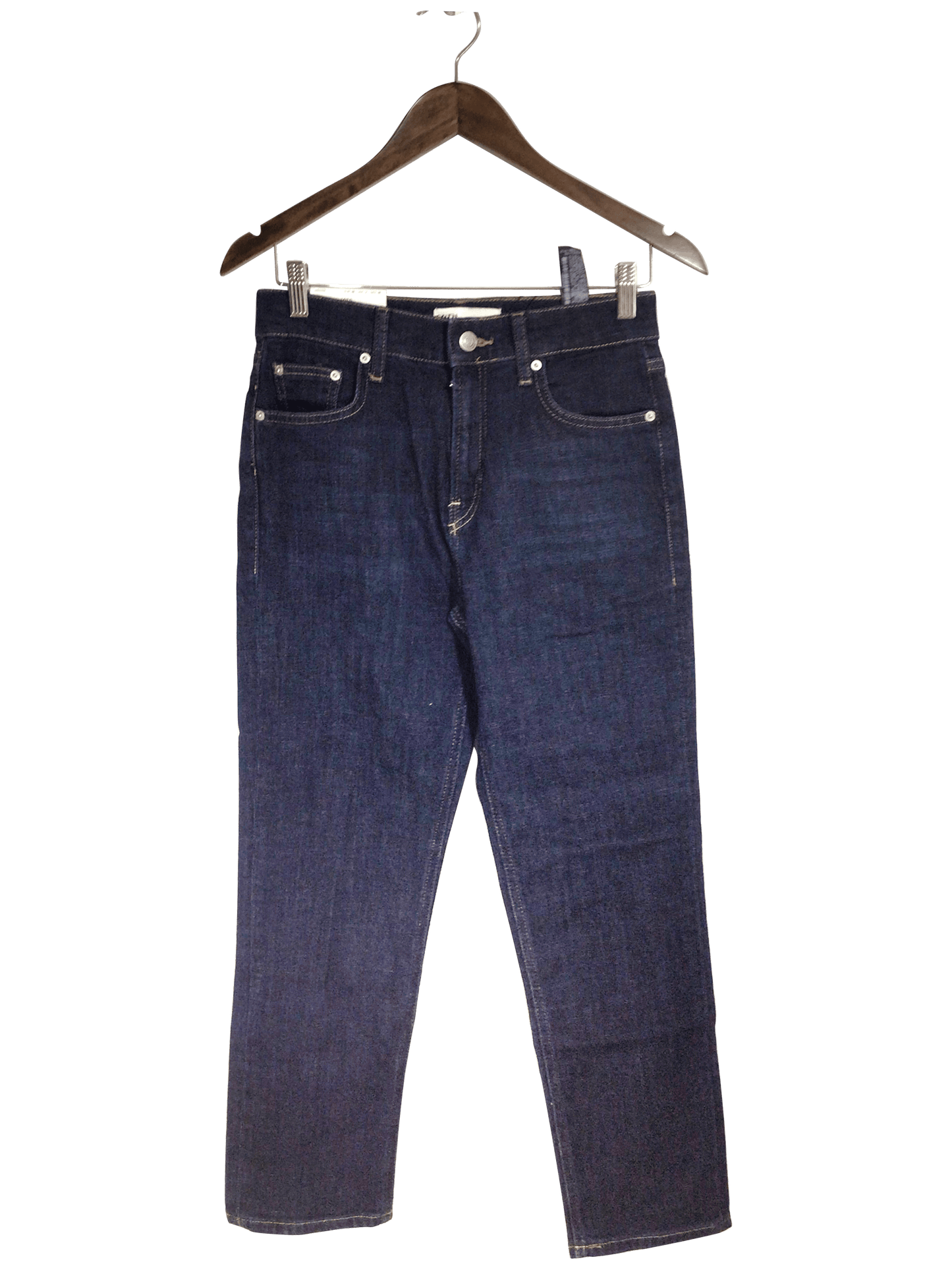 ZARA Women Straight-Legged Jeans Regular fit in Blue - 36 - Velora