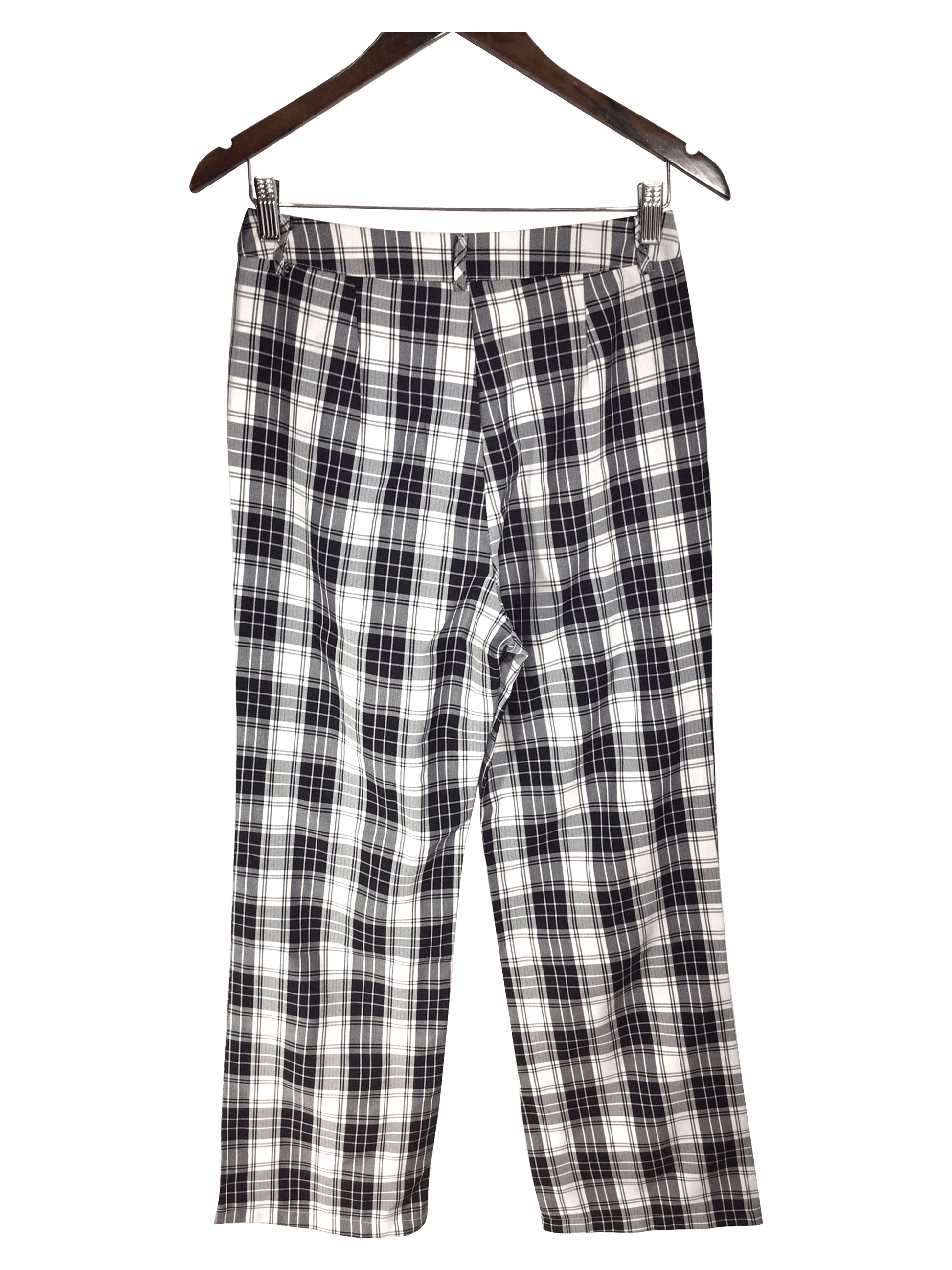 SHEIN Women Work Pants Regular fit in White - S - Velora