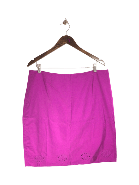 JONES & CO. Women Casual Skirts Regular fit in Purple - 16 - Velora