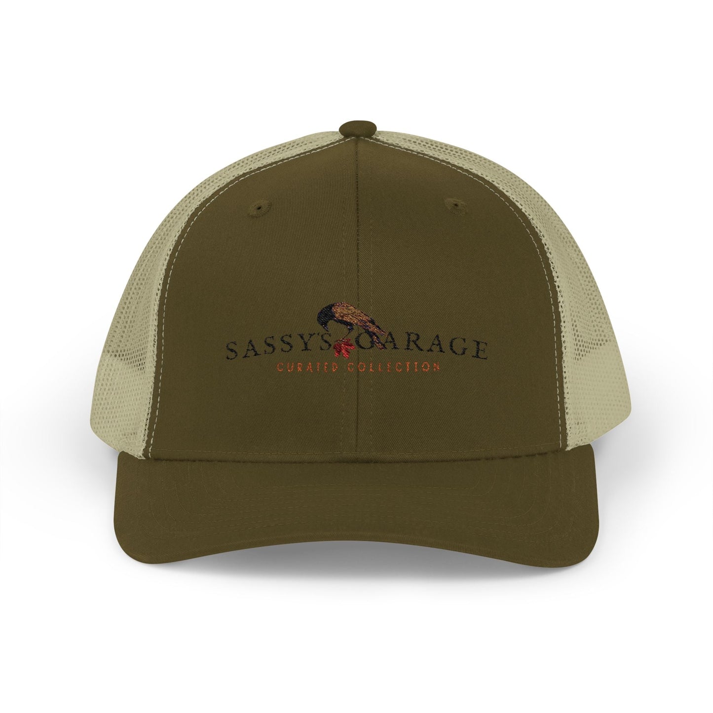 Sassy's Garage Snapback Trucker Cap | Casual Style Hat for Everyday Wear, Outdoor Adventures, Fun Fashion Statement - Velora