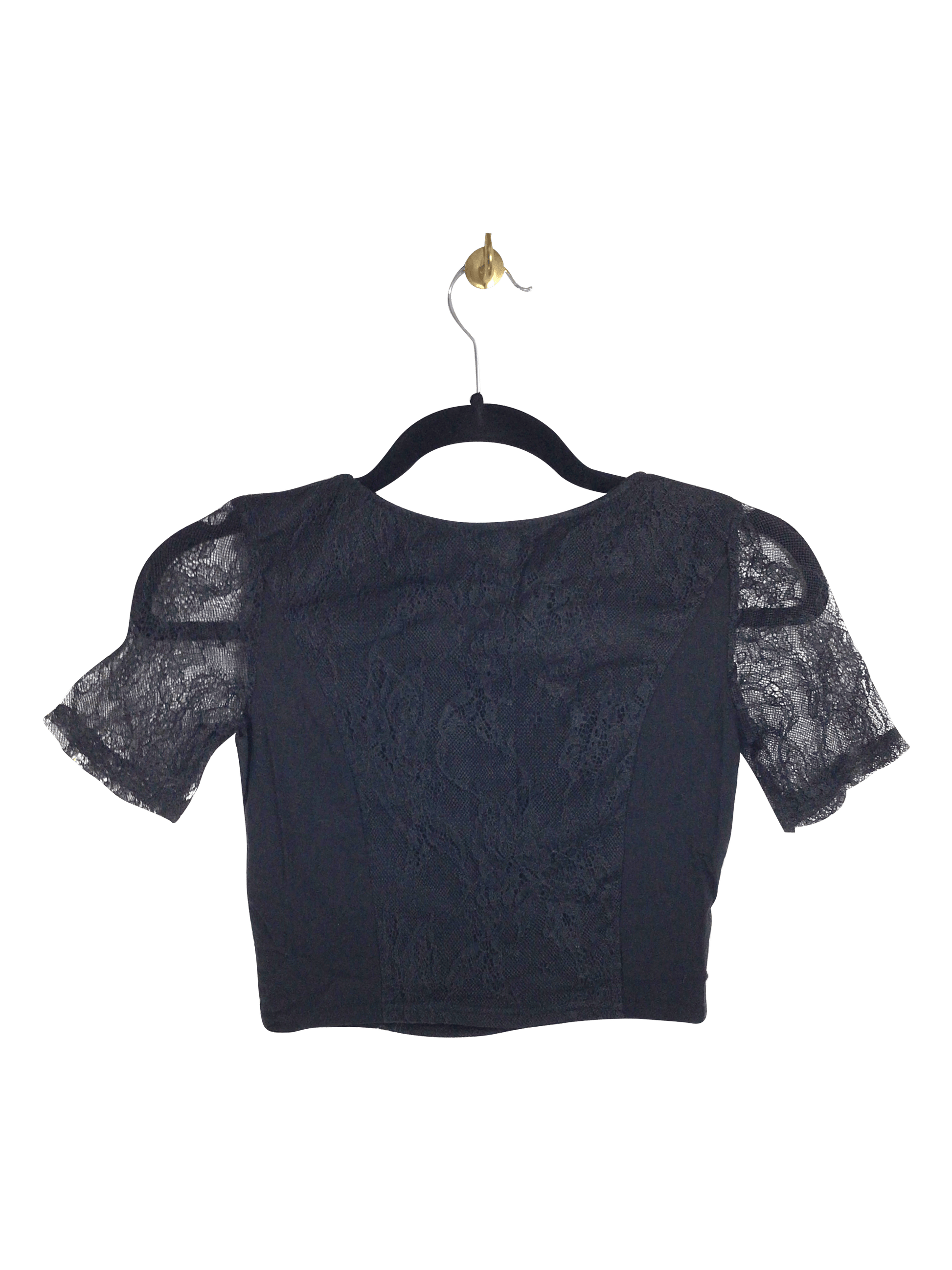 H&M Women Crop Tops Regular fit in Black - 2 - Velora