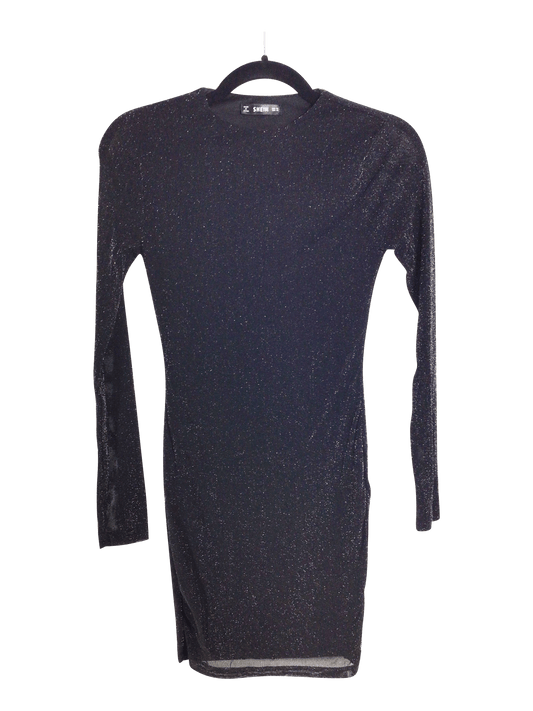 SHEIN Women Bodycon Dresses Regular fit in Black - XS - Velora