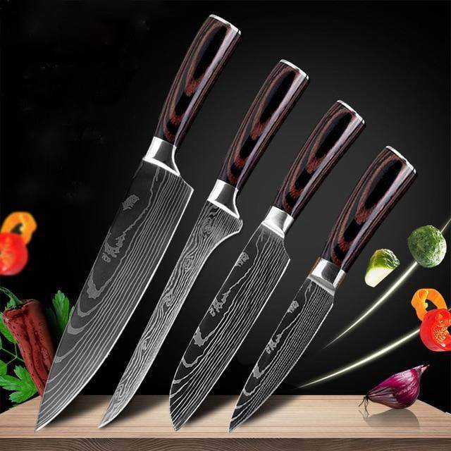 Carpenter's Special Set 6-piece Set 8-piece Set Knife Chef Knife Kitchen Knife Cooking - Velora